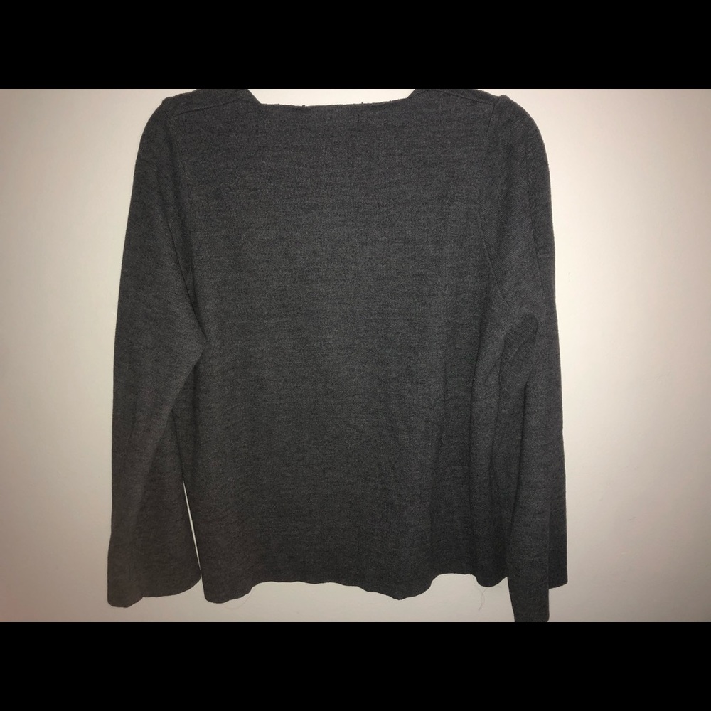 Zara dark grey shirt